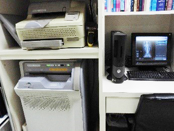 コンピューターX線　画像診断装置FCR