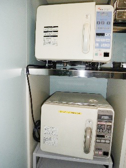 水蒸気滅菌器オートクレー